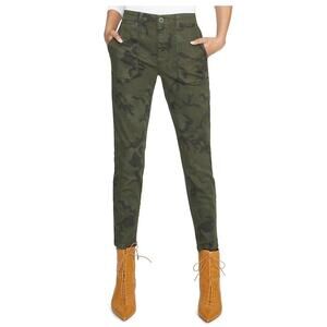 Sanctuary High Rise Camo Pants Size 27 Green Street Gorpcore Grunge Army Indie